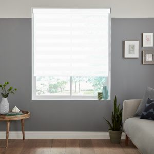 Lahti White  Zebra Blinds