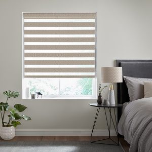 Linko Taupe Zebra Blinds