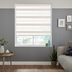 Pori White  Zebra Blinds