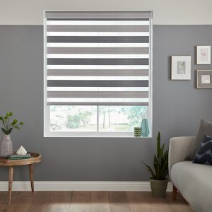 Pori Grey Zebra Blinds