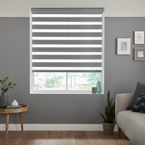 Rova Charcoal Zebra Blinds