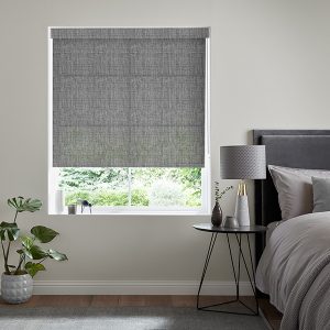 Luft Texture Charcoal Roller Blind