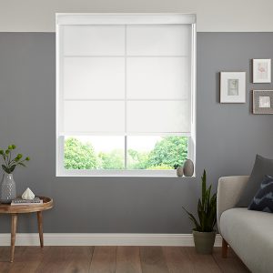 Lunda White Roller Blind