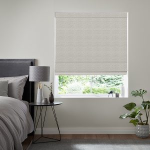 Bast Linen Roman Blind