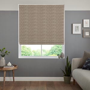 Copen Taupe Roman Blind