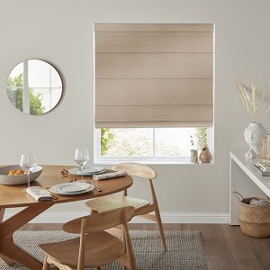 Aurora Wheat Roman Blind