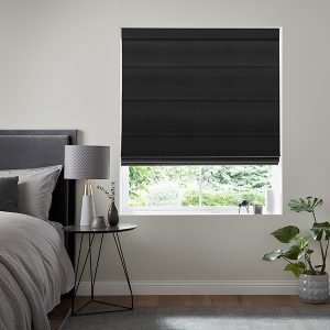 Jante Ebony Roman Blind