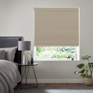 Visk Taupe Roman Blind