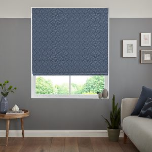 Nord Indigo Roman Blind