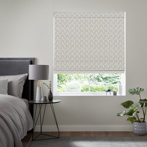 Nord Pewter Roman Blind