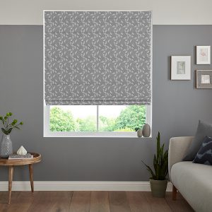 Sala Graphite Roman Blind