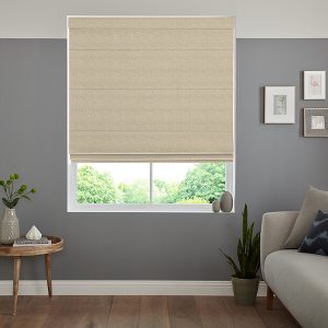 Hearth Oyster Roman Blind