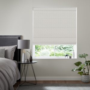 Hearth Silver Roman Blind