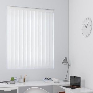 Malmo White Vertical Blind