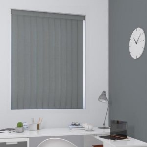 Visby Dark Grey Vertical Blind