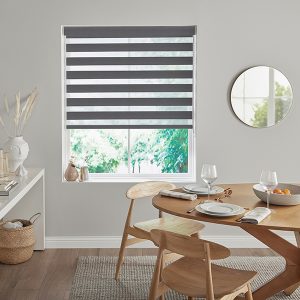 Galia Graphite Zebra Blinds