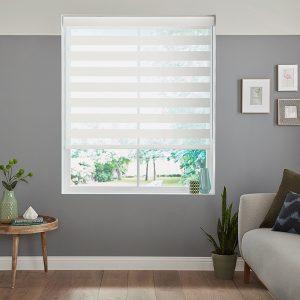 Somy Ivory Zebra Blinds