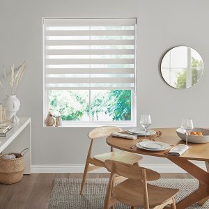 Vitelo Putty Zebra Blinds