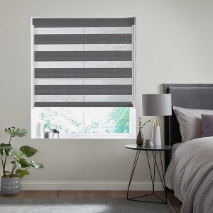 Mili Graphite Zebra Blinds