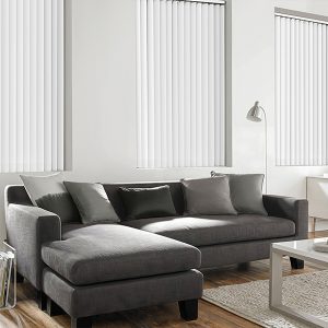 Reti White Vertical Blind