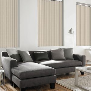 Nimzo Cream Vertical Blind