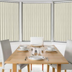 Carokann Cream Vertical Blind