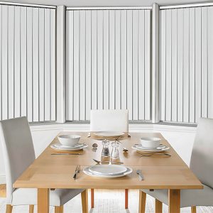 Harran White Vertical Blind