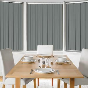 Rui Pewter Vertical Blind