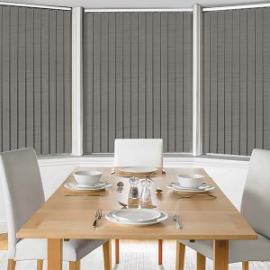 Lasker Graphite Vertical Blind