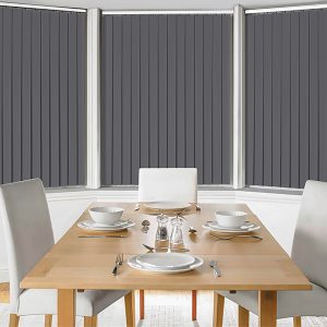 Malmo Anthracite Vertical Blind