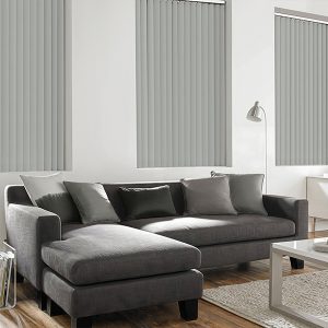 Lykke Light Grey Vertical Blind