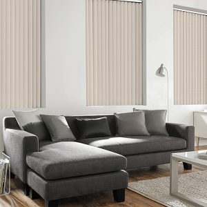 Luft  Cream Vertical Blind