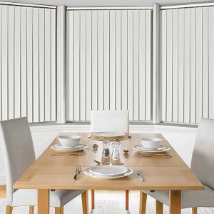 Luft  White Vertical Blind