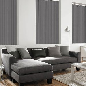 Lunda Silver Vertical Blind