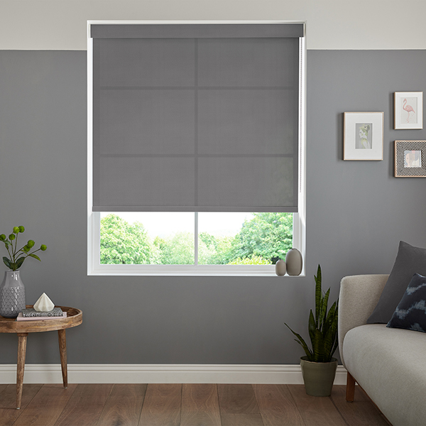 Lunda Silver Roller Blind