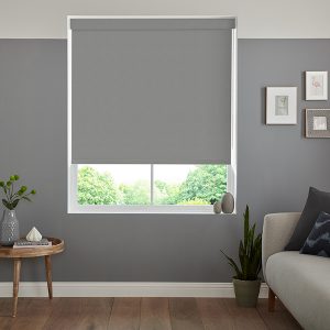 Rida Slate Blackout Roller Blinds