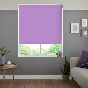Rida Violet Blackout Roller Blinds